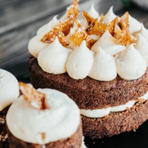 Carrot & Walnut Cake